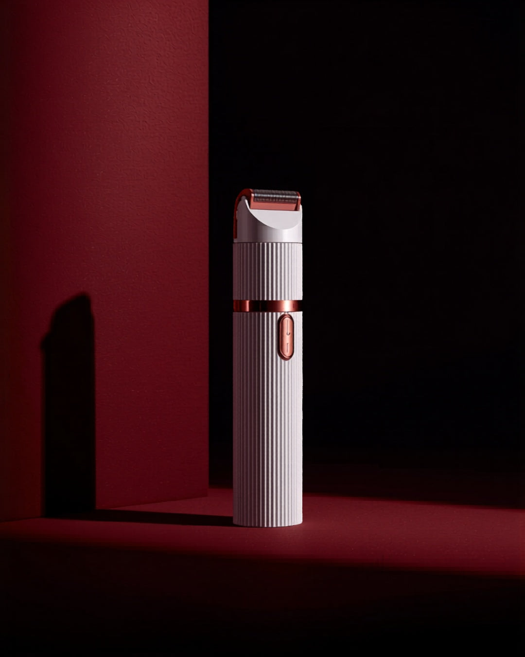 Avélia™ Silk Touch — depiladora elétrica indolor, editorial dark premium