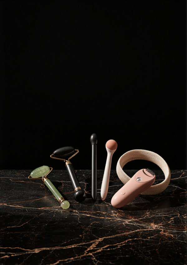 Avélia™ Ritual Completo — kit facial definitivo com Silk Touch, Roller de Jade e Kit de Gelo premium