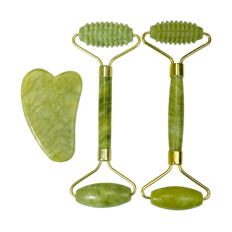 Avélia™ Ritual de Jade — em uso, massagem facial drenante e relaxante