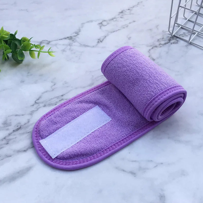 Avélia™ Aura — faixa skincare lavanda, toque ultra-macio