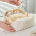 Nécessaire organizadora Avélia para skincare e maquilhagem ideal para a viagem e arrumação diária