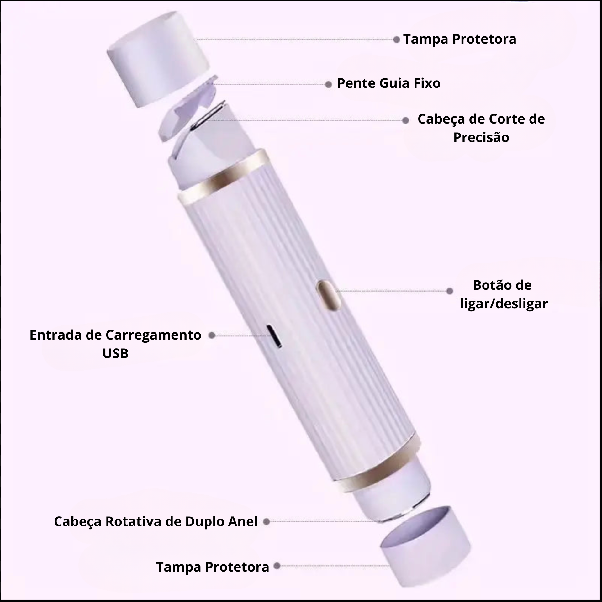 Avélia™ Silk Touch variante roxa — características e especificações técnicas