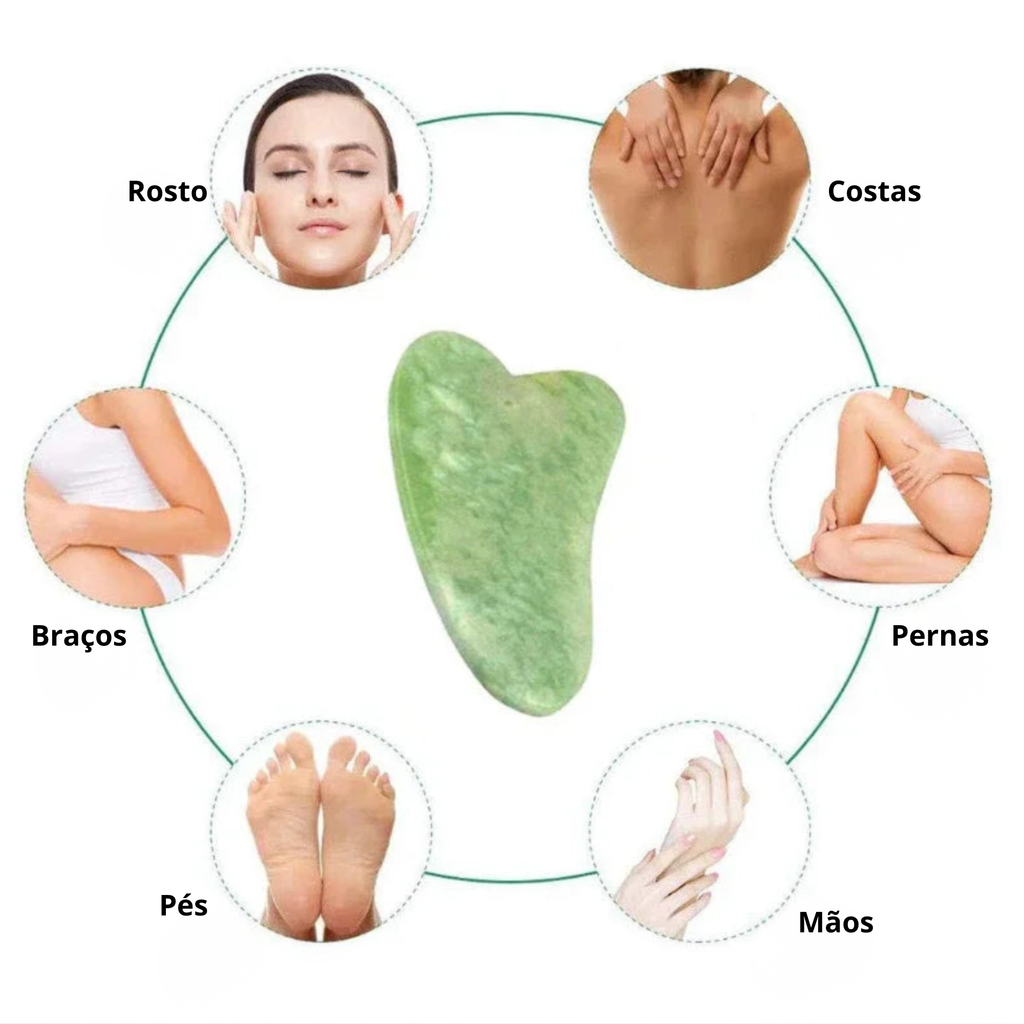 Avélia™ Ritual de Jade — pedra jade natural close-up, cor e textura únicos
